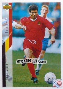 Sticker Enzo Scifo - World Cup USA 1994 - Upper Deck