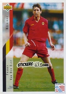 Sticker Franky Van Der Elst - World Cup USA 1994 n. 259 - Upper Deck