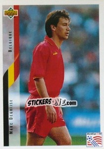 Sticker Marc Degrijse - World Cup USA 1994 - Upper Deck