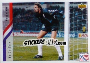 Sticker Ed De Goey - World Cup USA 1994 - Upper Deck