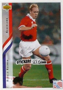 Sticker Ronald Koeman - World Cup USA 1994 - Upper Deck