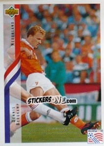 Sticker Dennis Bergkamp - World Cup USA 1994 - Upper Deck