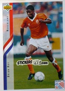 Sticker Brian Roy - World Cup USA 1994 - Upper Deck