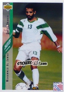 Sticker Mohammed Al Jawad - World Cup USA 1994 - Upper Deck