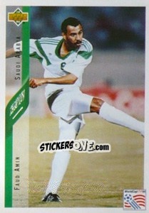 Sticker Faud Amin - World Cup USA 1994 - Upper Deck