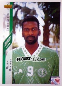 Cromo Majed Mohamed - World Cup USA 1994 - Upper Deck