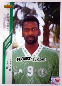 Sticker Majed Mohamed - World Cup USA 1994 n. 294 - Upper Deck