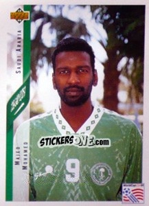 Figurina Majed Mohamed - World Cup USA 1994 - Upper Deck