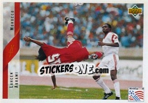 Sticker Lahcen Abrami - World Cup USA 1994 n. 296 - Upper Deck