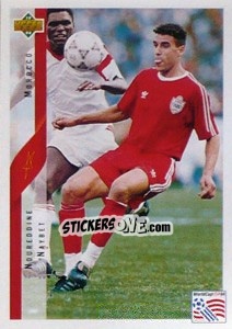 Cromo Nouredine Naybet - World Cup USA 1994 - Upper Deck