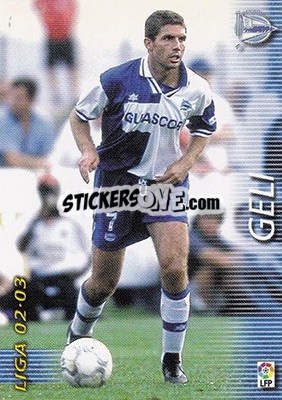 Sticker Geli - Liga 2002-2003. Megafichas - Panini