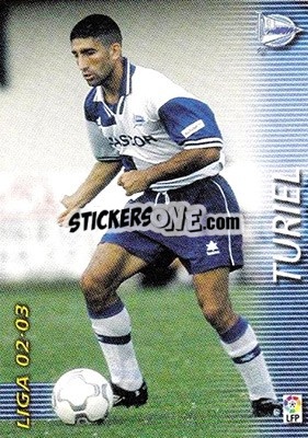 Sticker Turiel - Liga 2002-2003. Megafichas - Panini