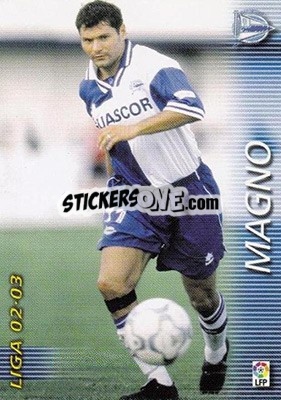 Cromo Magno - Liga 2002-2003. Megafichas - Panini