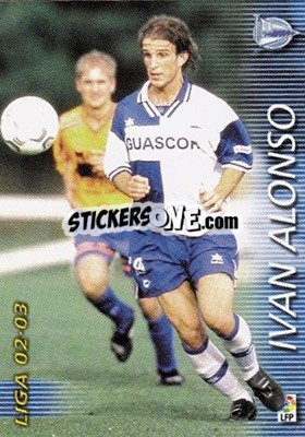 Sticker Ivan Alonso - Liga 2002-2003. Megafichas n. 16 - Panini