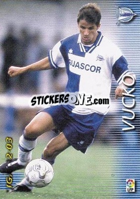 Sticker Vucko - Liga 2002-2003. Megafichas - Panini