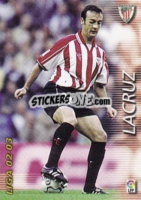 Cromo Lacruz - Liga 2002-2003. Megafichas - Panini