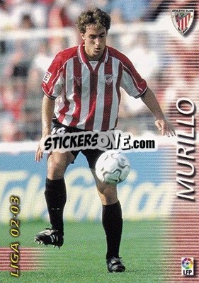 Cromo Murillo - Liga 2002-2003. Megafichas - Panini