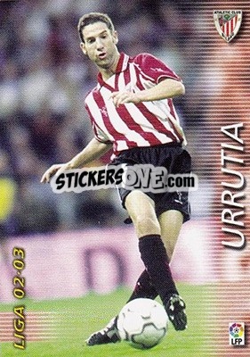 Sticker Urrutia - Liga 2002-2003. Megafichas n. 30 - Panini