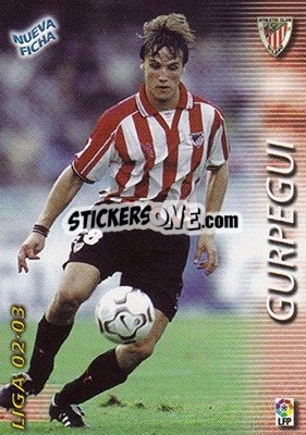 Sticker Gurpegui - Liga 2002-2003. Megafichas n. 30bis - Panini