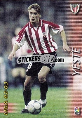 Sticker Yeste - Liga 2002-2003. Megafichas - Panini