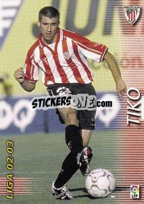 Sticker Tiko - Liga 2002-2003. Megafichas - Panini
