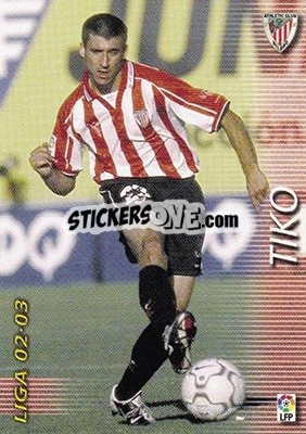 Figurina Tiko - Liga 2002-2003. Megafichas n. 33 - Panini