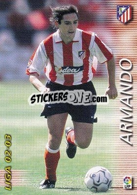 Sticker Armando - Liga 2002-2003. Megafichas n. 39 - Panini