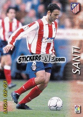 Sticker Santi - Liga 2002-2003. Megafichas - Panini