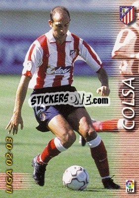 Sticker Colsa - Liga 2002-2003. Megafichas n. 48 - Panini