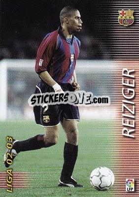 Sticker Reiziger - Liga 2002-2003. Megafichas n. 58 - Panini