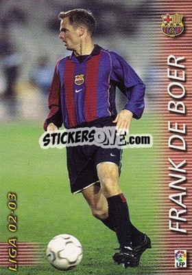 Sticker Frank De Boer