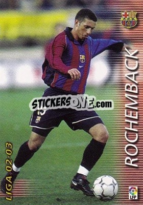 Sticker Rochemback - Liga 2002-2003. Megafichas n. 64 - Panini
