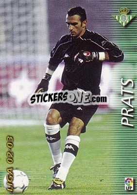 Cromo Prats - Liga 2002-2003. Megafichas - Panini