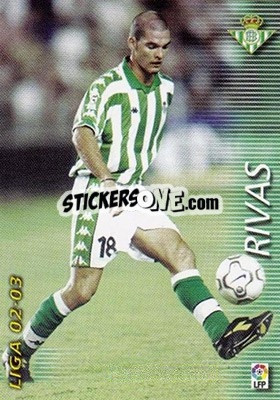 Sticker Rivas - Liga 2002-2003. Megafichas n. 79 - Panini