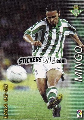 Sticker Mingo - Liga 2002-2003. Megafichas - Panini