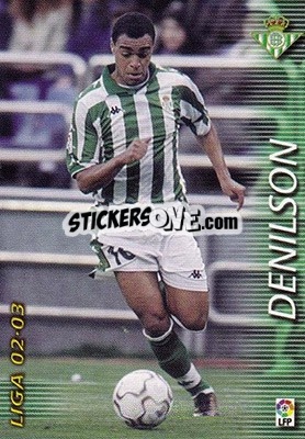 Cromo Denilson - Liga 2002-2003. Megafichas - Panini