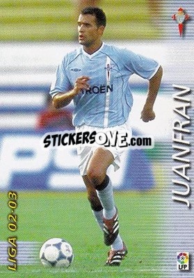 Sticker Juanfran - Liga 2002-2003. Megafichas - Panini