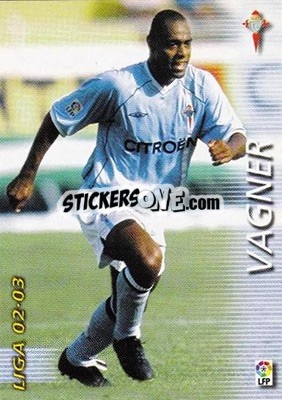 Sticker Vagner - Liga 2002-2003. Megafichas n. 102 - Panini