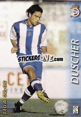 Sticker Duscher - Liga 2002-2003. Megafichas - Panini