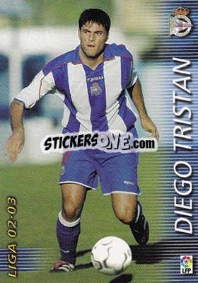 Cromo Diego Tristan - Liga 2002-2003. Megafichas - Panini