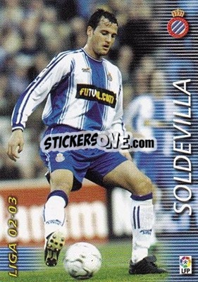 Sticker Soldevilla - Liga 2002-2003. Megafichas - Panini