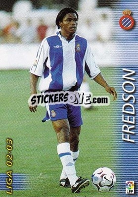 Sticker Fredson - Liga 2002-2003. Megafichas n. 139 - Panini