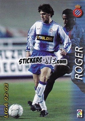 Sticker Roger - Liga 2002-2003. Megafichas - Panini
