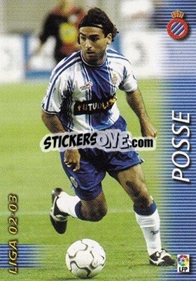 Sticker Posse - Liga 2002-2003. Megafichas n. 143 - Panini