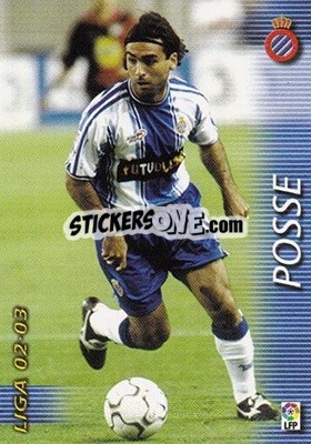 Cromo Posse - Liga 2002-2003. Megafichas - Panini