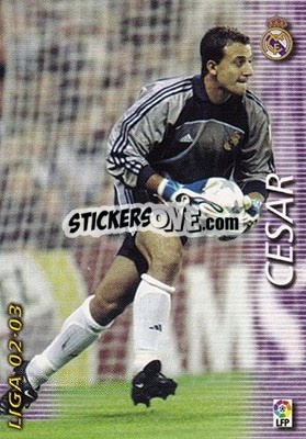 Sticker Cesar - Liga 2002-2003. Megafichas n. 147 - Panini