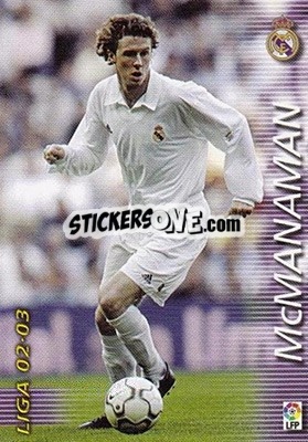 Sticker Mcmanaman - Liga 2002-2003. Megafichas n. 156 - Panini
