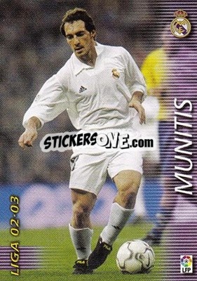 Sticker Munitis - Liga 2002-2003. Megafichas n. 160 - Panini