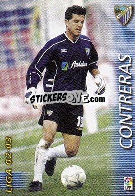 Cromo Contreras - Liga 2002-2003. Megafichas - Panini