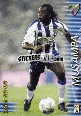 Sticker Musampa - Liga 2002-2003. Megafichas - Panini